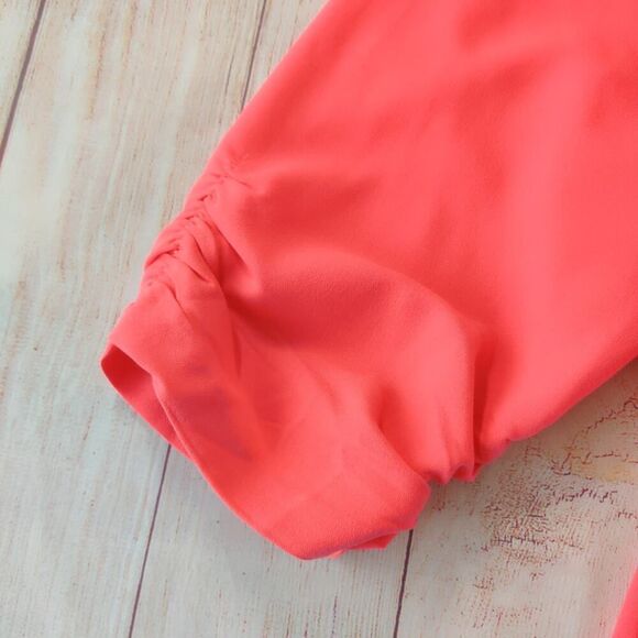 Torrid Ruched Sleeve Blazer sz 4 - Picture 8 of 10